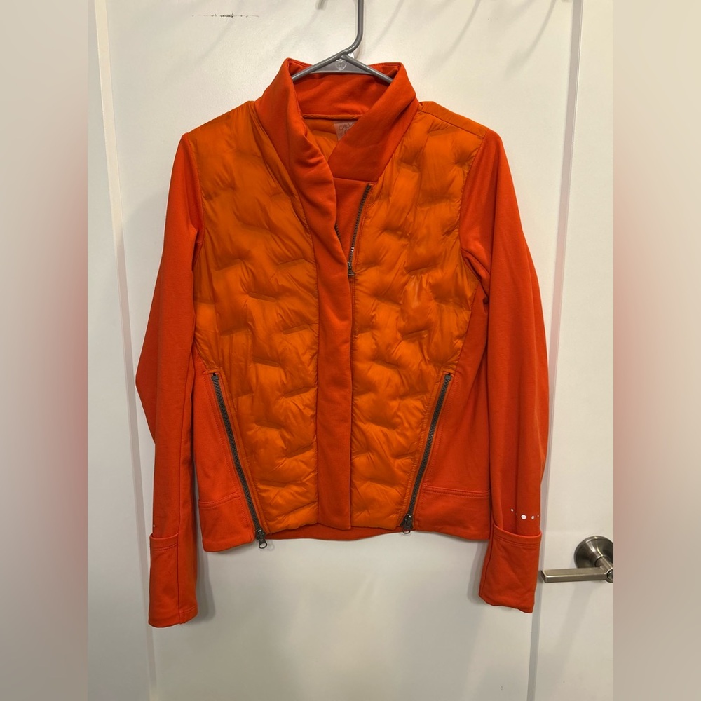 Calia Orange Quilted Sun Full-Zip Jacket - Picture 2 of 12